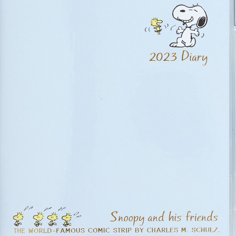 Snoopy B6ダイアリー(ブロックタイプ) 2023 - Djsshopping